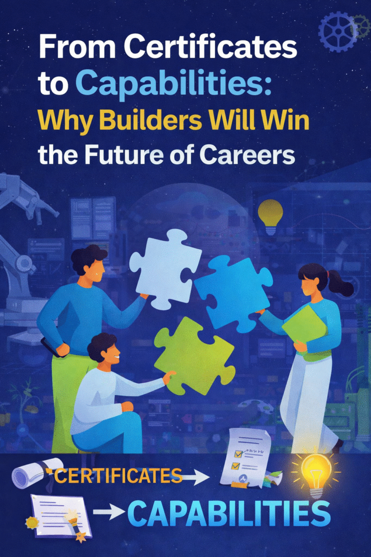 From Certificates to Capabilities: Why Builders Will Win the Future of Careers